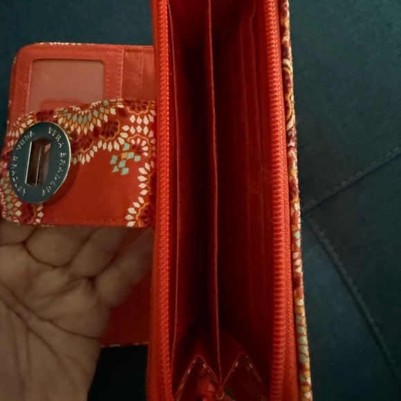 Vera Bradley Red Quilted Wallet - Picture 4 of 4